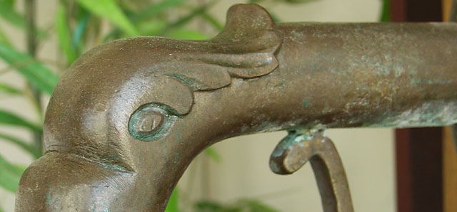 Handschwengelpumpe Detail